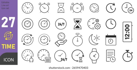 ZEITSYMBOLSATZ, ZEILENKUNSTZEIT SYMBOLSATZ VEKTORDATEI