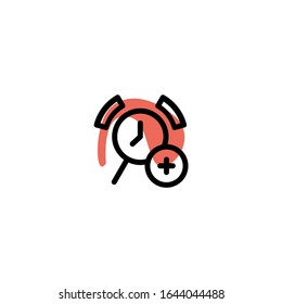 Time Icon Set. Unique Minimalist Illustration Vector Editable Also.
