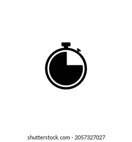 Time icon,  stopwatch vector for web site Computer and mobile app