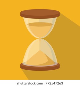 Time icon symbol. Modern vector icon of hourglasses