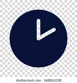 Time icon vector. Clock icon vector. editable icon vector illustration