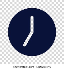 Time icon vector. Clock icon vector. editable icon vector illustration