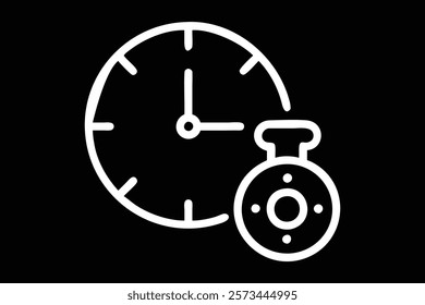 Time icon vector eps 10 