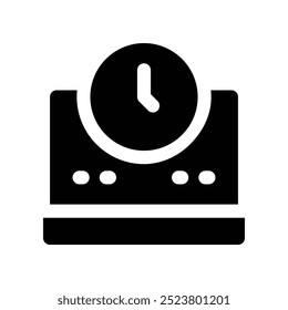 Icono del glifo del Vector para su Sitio web, móvil, presentación y diseño del logotipo.
