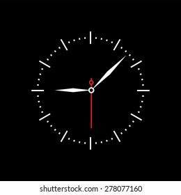 Time icon. Vector illustration