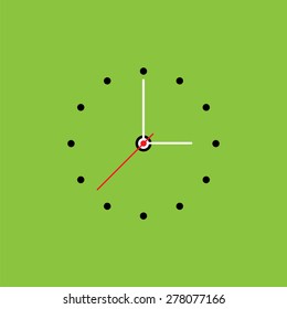 Time icon. Vector illustration