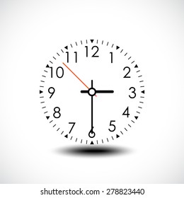 Time icon. Vector illustration