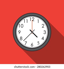 Time icon. Vector illustration