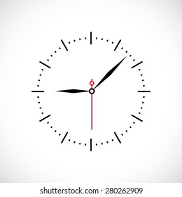 Time icon. Vector illustration