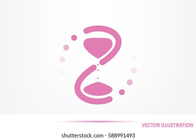 Time icon vector illustration eps10.