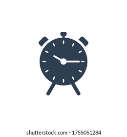 Zeitsymbol, Vektorgrafik. Hochwertiges flaches Icon im trendigen Stil.