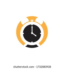 Time icon vector illustration template