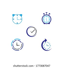 Time icon vector illustration template