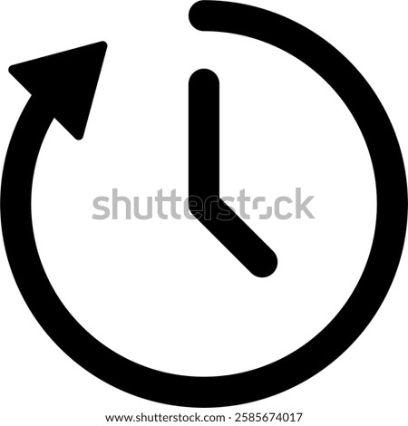 time icon vector set. symbol, icon,