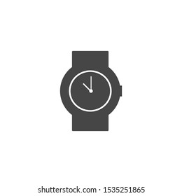 time icon or watch symbol, vector clock.