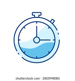 Time icon for web design, menu, app, poster, ads, postcard and magazine