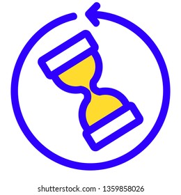 Time icon,Clock icon vector