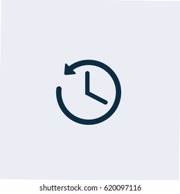 Time icon,Clock icon vector