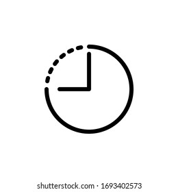 Time icon,Clock icon vector - high quality