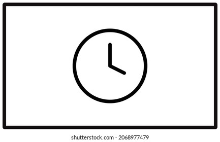 Time icon,Clock icon vector,eps 10 