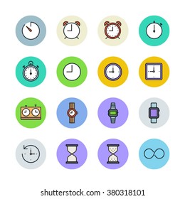 Time icons
