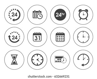 Time icons