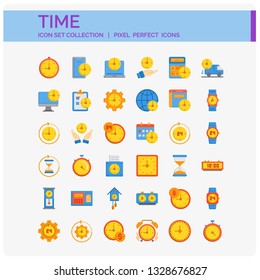 Time
Icons Set. UI Pixel Perfect Well-crafted Vector Thin Line Icons. The illustrations are a vector.