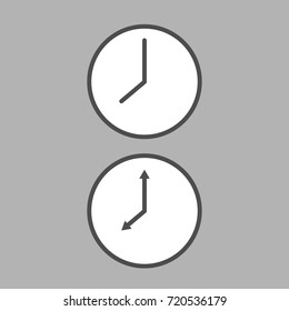 Time icons vector design