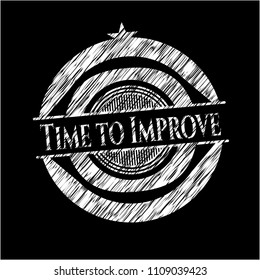 Time to Improve on blackboard