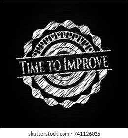 Time to Improve on blackboard