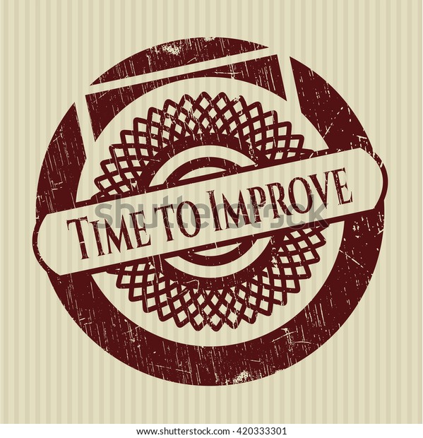 Time Improve Rubber Seal Stock Vector (Royalty Free) 420333301 ...