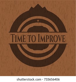Time to Improve wood emblem