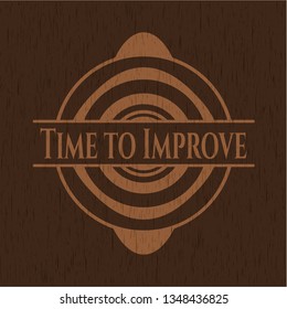 Time to Improve wooden emblem. Retro
