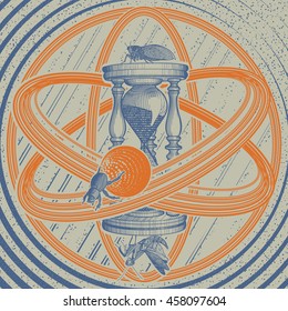 Time Infinity Card Orange