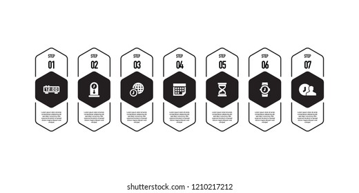TIME INFOGRAPHIC CONCEPT