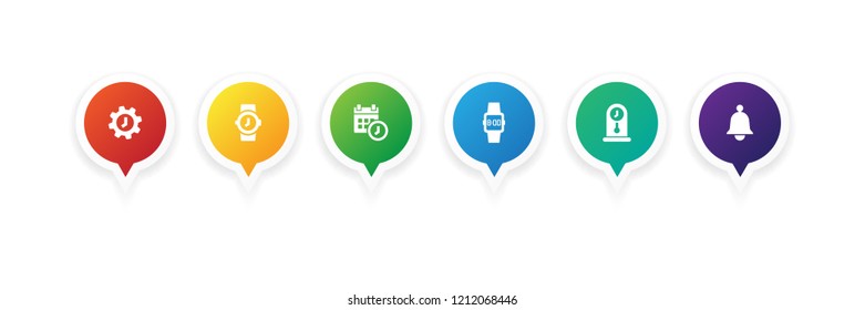 TIME INFOGRAPHIC CONCEPT