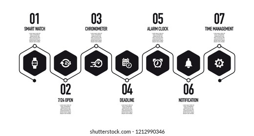 TIME INFOGRAPHIC CONCEPT