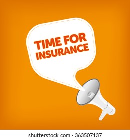 TIME FOR INSURANCE