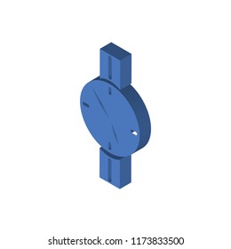 Time isometric left top view 3D icon