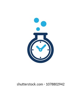 Time Lab Logo Icon Design