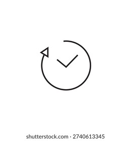 time lapse icon illustration eleemnt design