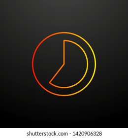Time lapse nolan icon. Elements of image set. Simple icon for websites, web design, mobile app, info graphics