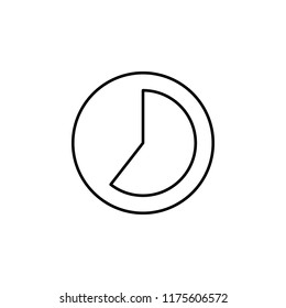 Time lapse sign icon. Element of image sign for mobile concept and web apps illustration. Thin line icon for website design and development, app development. Premium icon