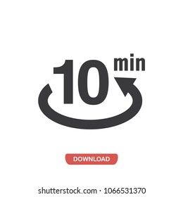 Time limit vector icon