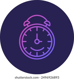 Time Line Gradient Icon Design