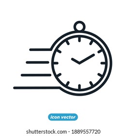 Time line icon template color editable. lock symbol vector illustration for graphic and web design.
