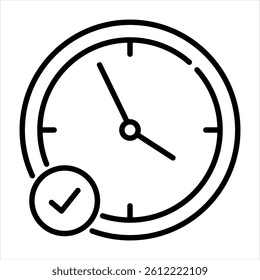 Time Line Icon Vector Illustration