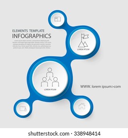 Time line infographic and icons vector design template.