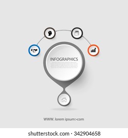 Time line infographic and icons vector design template.