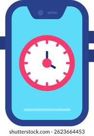 Línea de tiempo de diseño de íconos de Vector